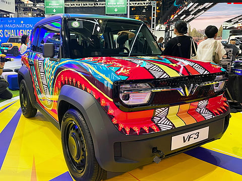 Warren Trinidad’s vibrant ‘Lakbay’ design brings Filipino flair to the all-electric VinFast VF 3.