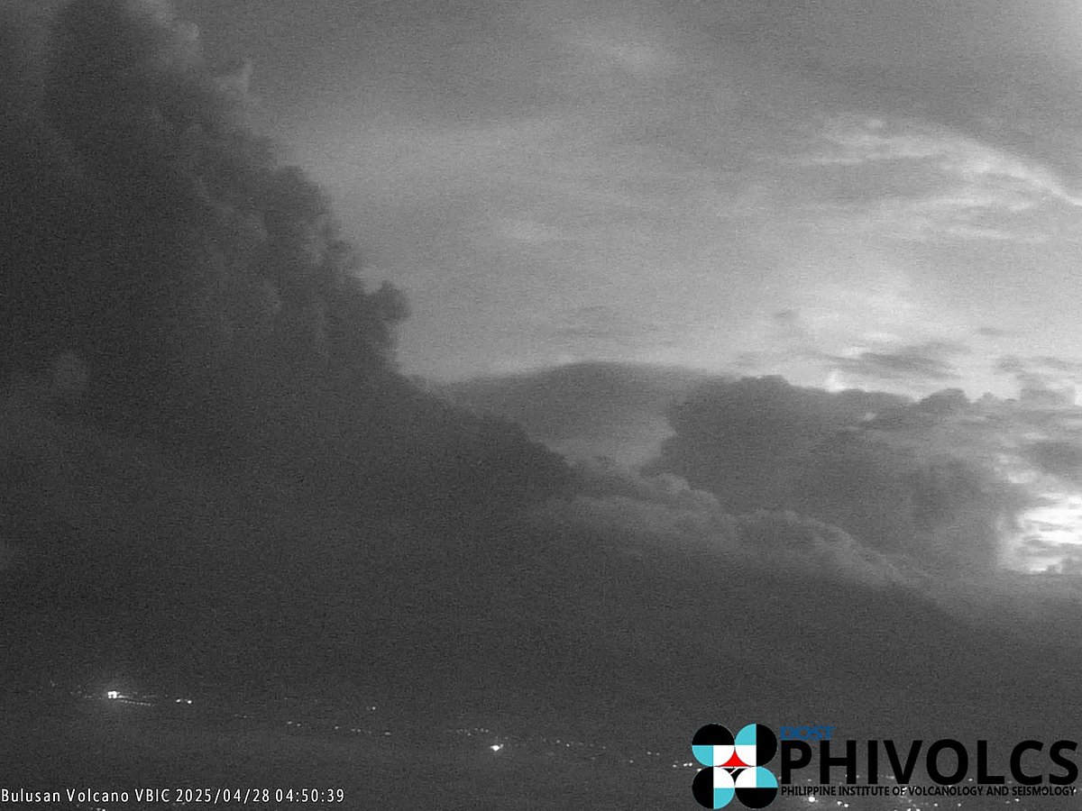 Mount Bulusan erupts, upgraded to Alert Level 1 after ashfall in Sorsogon