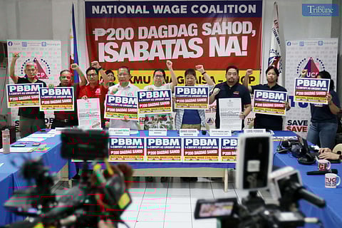 [FILE PHOTO] After Incoming Kabataan Partylist Representative Renee Co criticized President Ferdinand Marcos Jr. for setting aside wage hike proposals in favor of large corporations and letting oil companies increase prices on petroleum products, Malacañang Palace clarified that the wage hike bill is up to Congress' decision.
