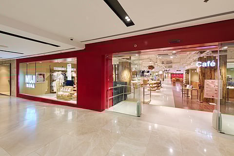 Muji Glorietta 3, the largest and first flagship store in the Philippines.