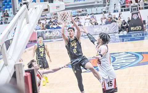 CALVIN Oftana and the TNT Tropang 5G restore order, posting an 89-84 win over San Miguel in the PBA Philippine Cup.
