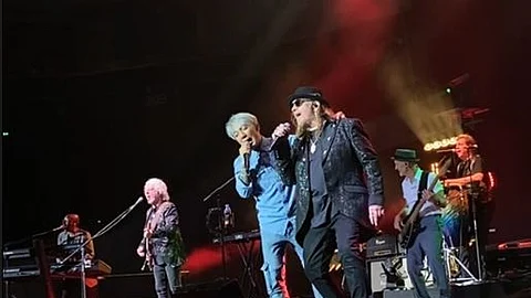 JOURNEY frontman Arnel Pineda and Joseph Williams. 