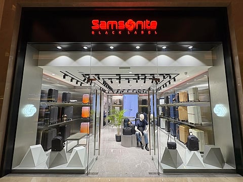 Samsonite Black Label at The Shoppes at Solaire.