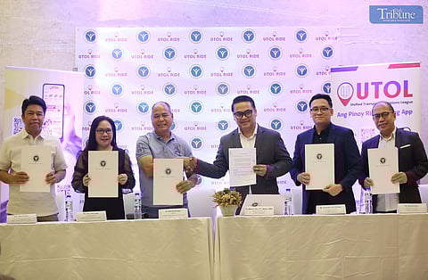 The UTOL Ride-Hailing App signed a partnership contract with Victoria Sports Hotel in Quezon City on Wednesday, 7 May 2025. Pictured during the signing are (from left to right) 

Unified Transportation Operation League Director and Legal Head Atty. Orly Ocampo, GM Sally Maningas, Chairman Rolando Maningas, Group General Manager of VS Hotel Corporation Dr. Mario Isic, Operations Manager Kristoffer Hart Ocampo, and Group Finance Head Gerry Dacumos.