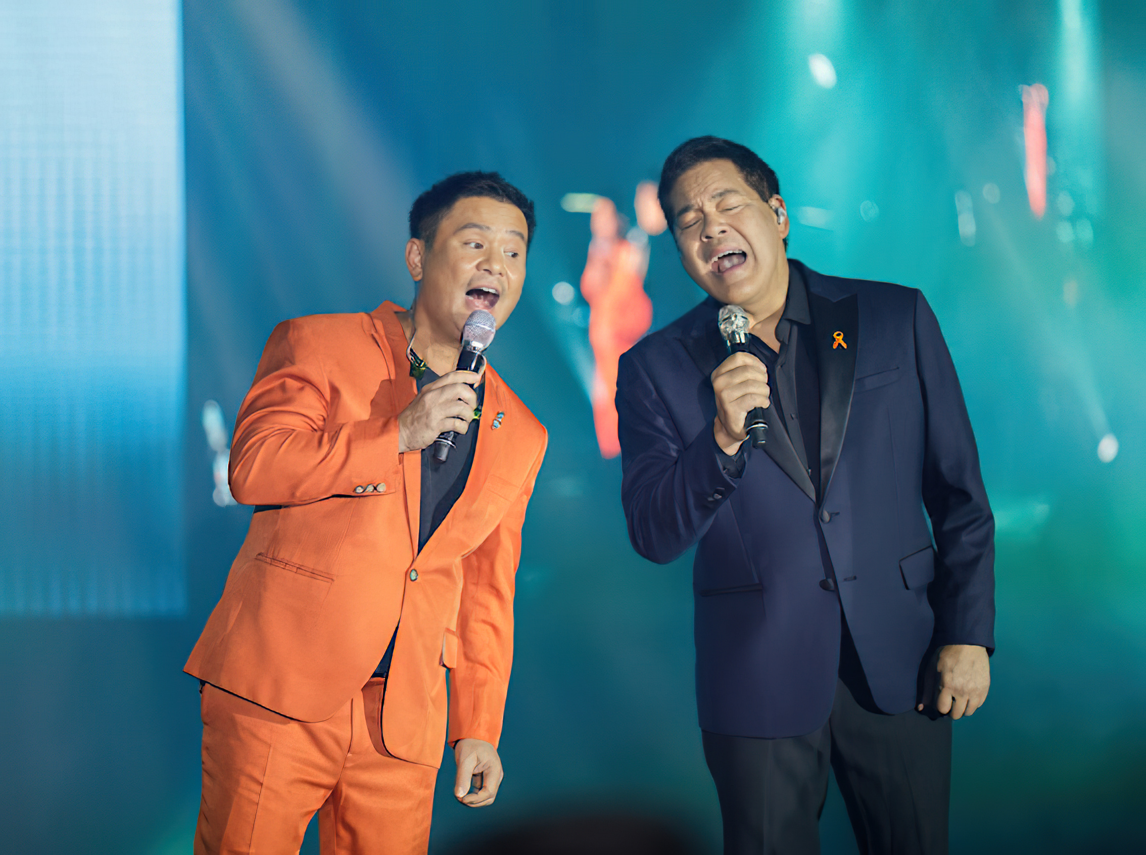 Ogie Alcasid and Martin Nievera.