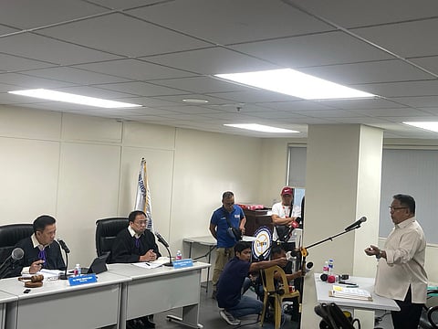 The Land Transportation Franchising and Regulatory Board (LTFRB) conducted the hearing regarding the vehicular accident last 1 May along SCTEX which resulted on the death of 10 individuals