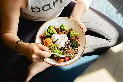 The Flexitarian Diet, created by dietician Dawn Jackson Blatner, focuses on balance.