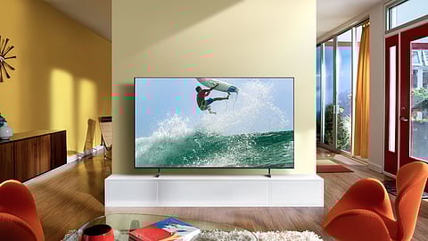 Crystal clear choice Samsung TVs can make people lose track of time binging on Netflix series.