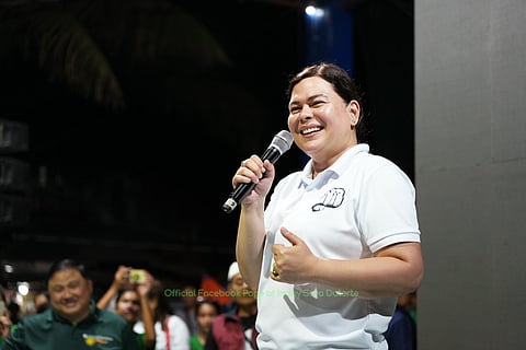 vice President Sara Duterte.