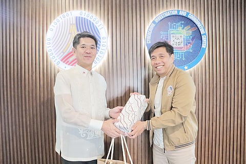AMBASSADOR Endo Kazuya pays courtesy call on DICT Secretary Henry Rhoel R. Aguda.