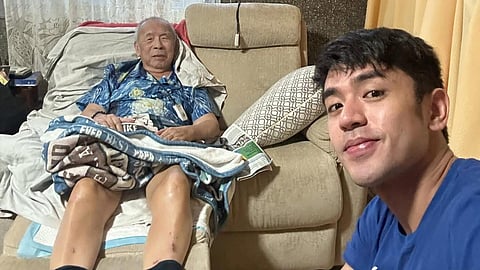 JAIME Licauco and grandson David Licauco. 