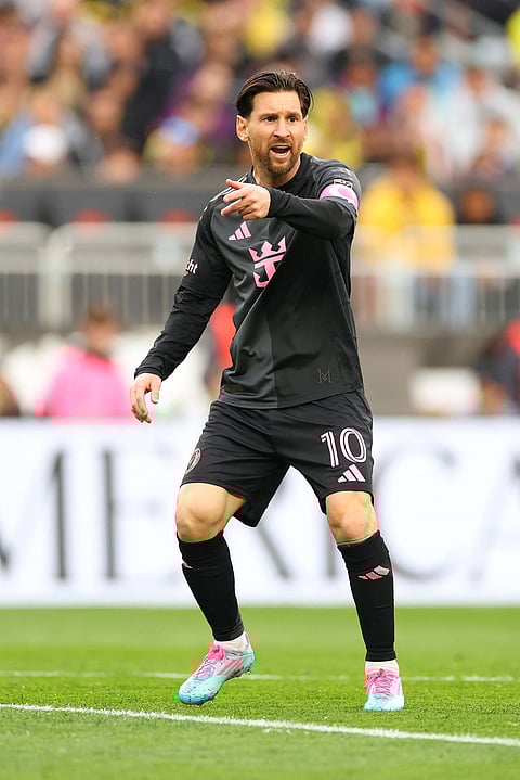 LIONEL Messi bares his growing frustration after watching Miami suffer a 0-3 home loss to Orlando City in Major League Soccer.    