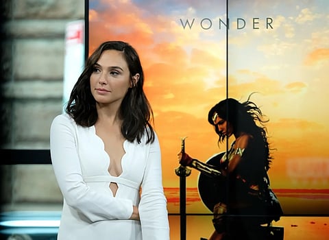 Gal Gadot promotes Wonder Woman
