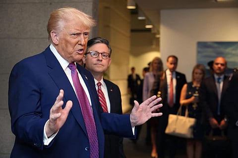 Trump bares missile shield plan