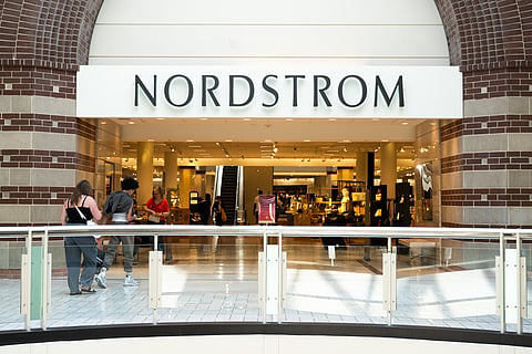 The Nordstrom department store at the Tysons Corner Center Mall in McLean, Virginia
