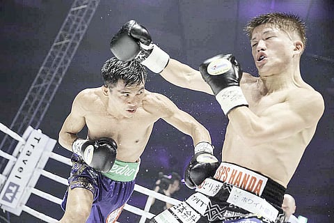 Pedro Taduran brawls his way to a 12-round split decision win over Ginjiro Shigeoka of Japan in their IBF minimumweight title showdown on Saturday in Osaka.