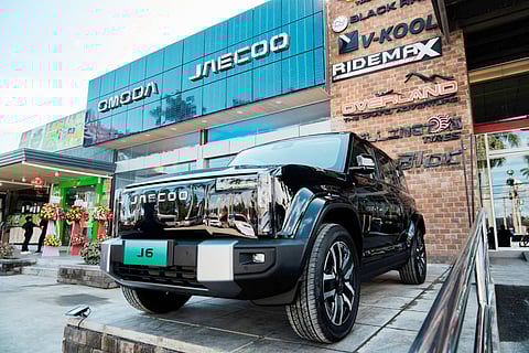 OMODA & Jaecoo opens its first Mindanao dealership in Tagum City, featuring electric and hybrid vehicles like the Jaecoo J6.