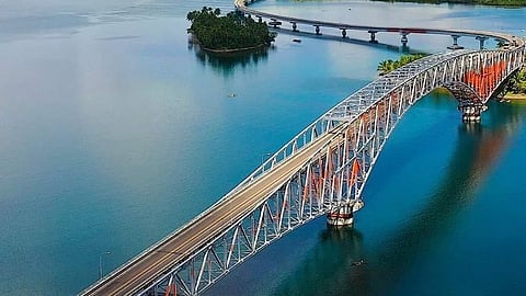 In the works A second San Juanico Bridge is being planned even if the original is being retrofitted over five decades since its construction.