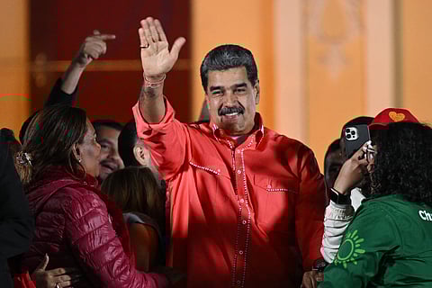 (FILE) Venezuelan President Nicolas Maduro.