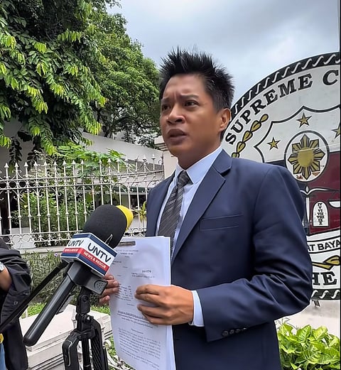 Atty. Jeryll Harold Paz Respicio (Screengrab from Respicio's Facebook account)