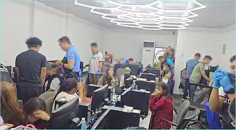 PNP-ACG raids Antipolo office over alleged investment scam