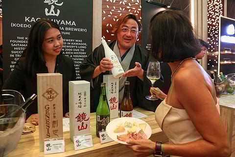 Beverage buffet with accompanying stories behind every ‘Kampai.’ 