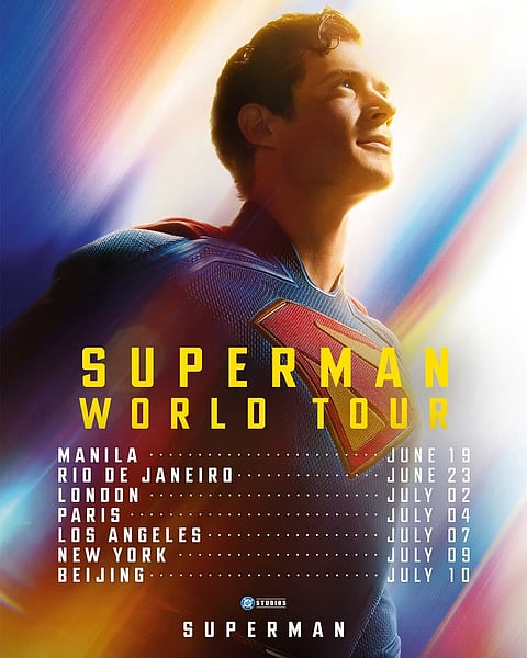 HERE comes Superman.