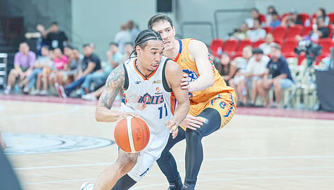 Chris Newsome and the Meralco Bolts try to extend their winning run to three and secure a quarterfinals seat against Barangay Ginebra in the PBA Philippine Cup.