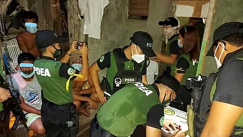 8 suspects with drugs, guns arrested