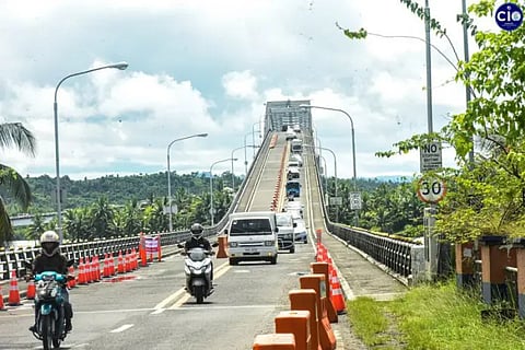 INCREASING the load limit is expected to ease the burden of commuters, including students and workers crossing the historic bridge.