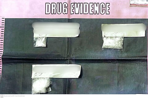 THE recovered drug evidences from a buy-bust operation in Valenzuela City last Saturday morning