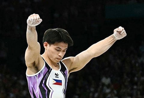 Carlos Yulo’s first tournament after his Paris Olympics conquest is going to be a tough one.