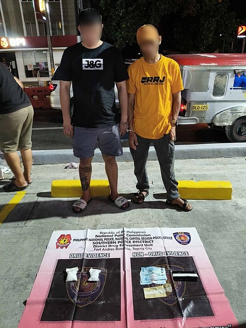 TWO men alleged to be high-value targets in a drug trade arrested in Parañaque City. 