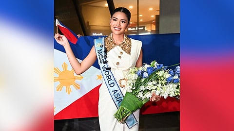 A proud homecoming for the queen who brought honor to the Philippines.