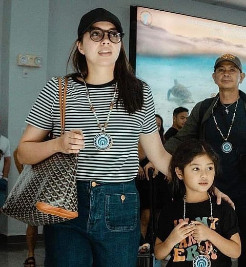 JULIA Montes and child star Zia Grace