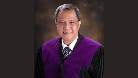 COURT of Tax Appeals (CTA) Presiding Justice Roman del Rosario.