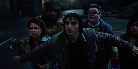 FINN Wolfhard as Mike Wheeler in 'Stranger Things 5.'