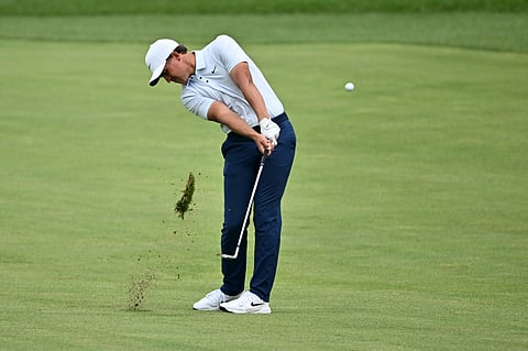 CAMERON Champ of the United States plays a shot on the eighth hole during the second round of the RBC Canadian Open 2025 at TPC Toronto at Osprey Valley on June 06, 2025 in Caledon, Ontario.