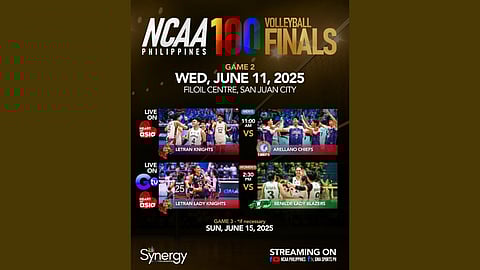 NCAA Season 100 Volleyball Finals: Benilde eyes title, Letran fights on