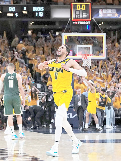 TYRESE Haliburton asserts that he feels perfectly fine as he leads the Indiana Pacers in Game 3 of their NBA Finals series against the Oklahoma City Thunder on Thursday (Manila time).     
