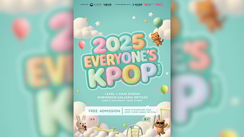 (Poster. 2025 Everyone’s KPOP Manila)