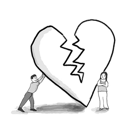 After the hurt, before the leap