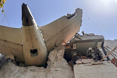  The London-bound Air India flight 171 passenger plane crashed on 12 June 2025 in India's western city of Ahmedabad with 242 on board, aviation officials said in what the airline called a "tragic accident."