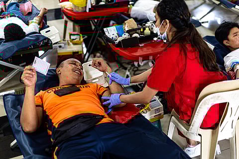 To mark World Blood Donor Day, the National Press Club, in partnership with the Philippine Red Cross, held a bloodletting activity at the NPC headquarters in Intramuros, Manila, on Friday, 13 June 2025.
