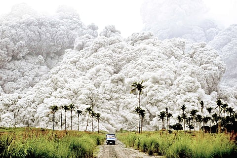 Mount Pinatubo eruption
