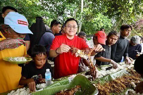 SENATOR Bong Go marks his birthday with Davao del Norte fisherfolk, supporting their livelihood and pushing for food security.