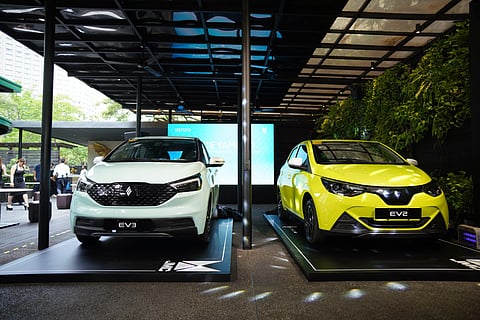 THE JMC EV3 and EV2 make their local debut, bringing playful design and electric power to the city car segment.