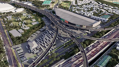 AN artist's rendition of Arca South TCITX