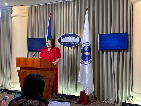 PALACE Press Officer Undersecretary Claire Castro holds a regular press briefing at Malacañang on Monday, 16 June 2025.

Castro took a swipe at government officials who share contents that seem to misinform and disinform the public.
