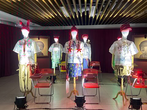 Art Underground celebrates its 10th anniversary with two special collaborations where art meets fashion: Guhit ng Gunita by SAIS and Daryl Maat, and Tambour by Arce and Joe San Antonio.